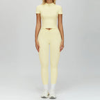 Women's 2PCS Fitness Outfit Set - Yoga Sports Bra & Leggings