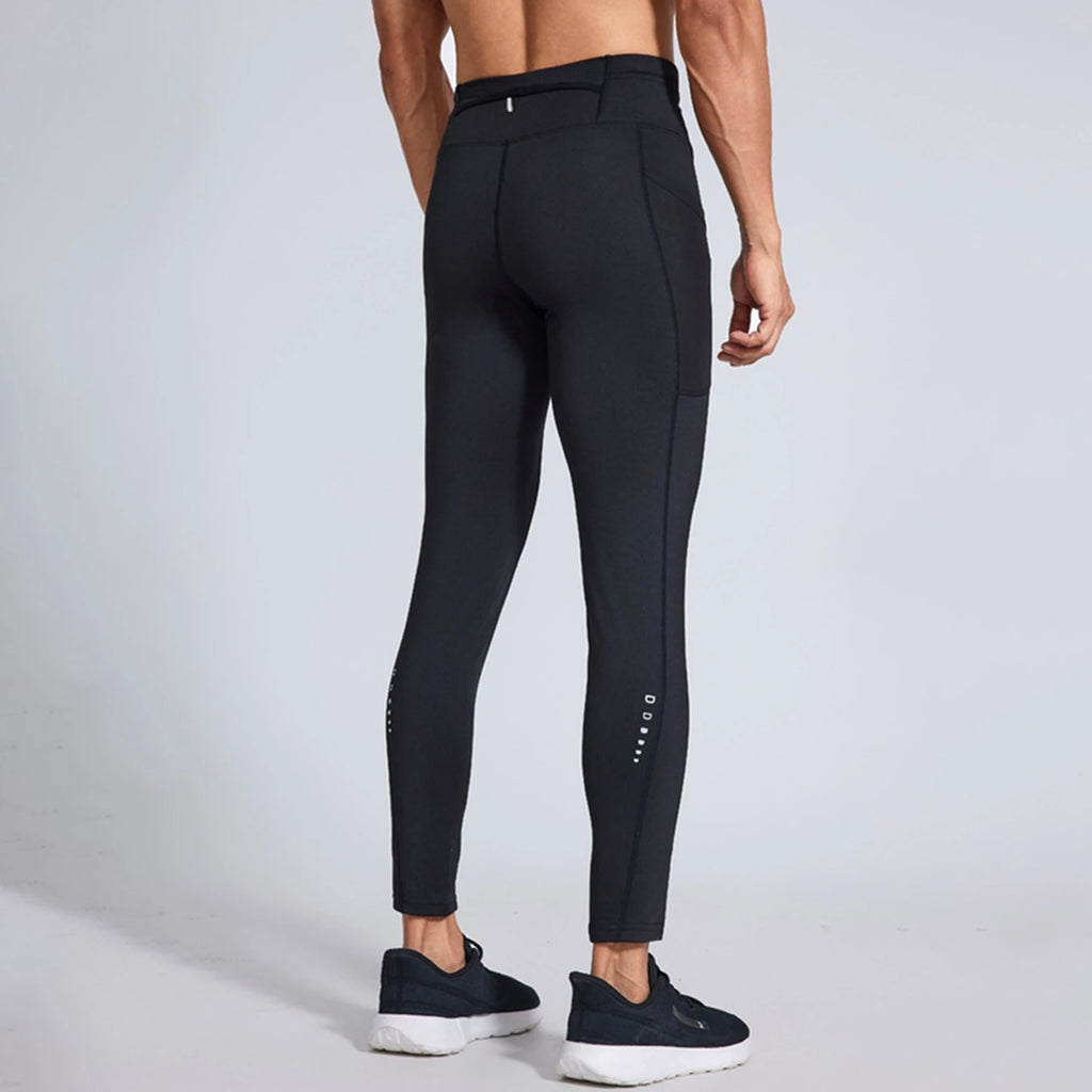 Men Women Winter Warm Thicken Velvet Running Pants Leggings Outdoor Sport Gym Fitness Yoga Basketball Cycling Hiking Long Tights