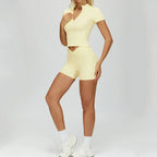 Women's 2PCS Fitness Outfit Set - Yoga Sports Bra & Leggings