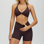 Women's 2PCS Fitness Outfit Set - Yoga Sports Bra & Leggings