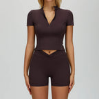 Women's 2PCS Fitness Outfit Set - Yoga Sports Bra & Leggings