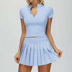 Women's 2PCS Fitness Outfit Set - Yoga Sports Bra & Leggings