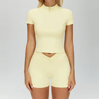 Women's 2PCS Fitness Outfit Set - Yoga Sports Bra & Leggings